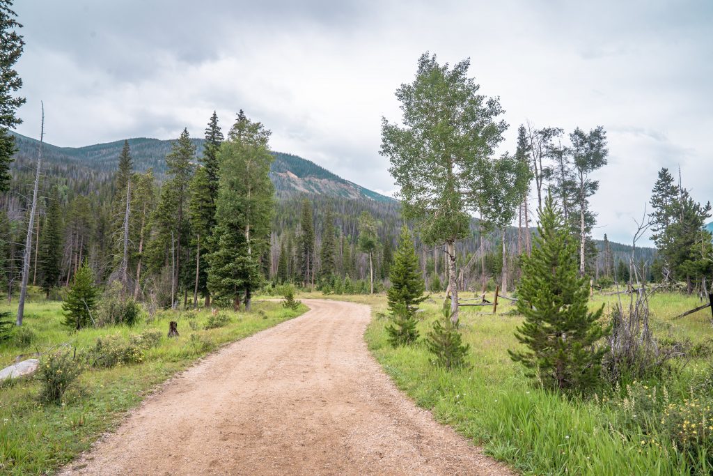 Holzwarth Historic Site is a fascinating stop on Trail Ridge Road.