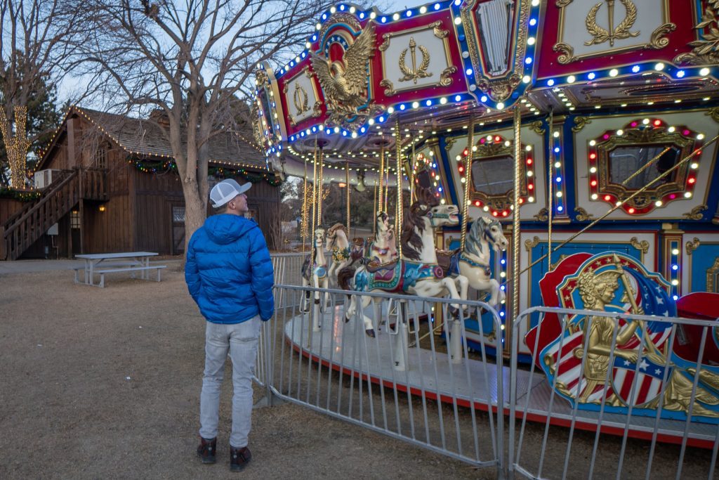 Camp Christmas Denver, Colorado carousel