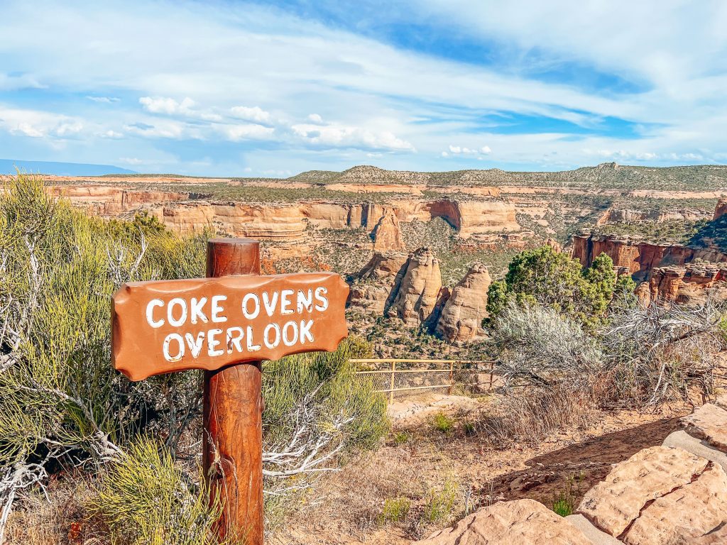 Coke Ovens Overlook Signpost