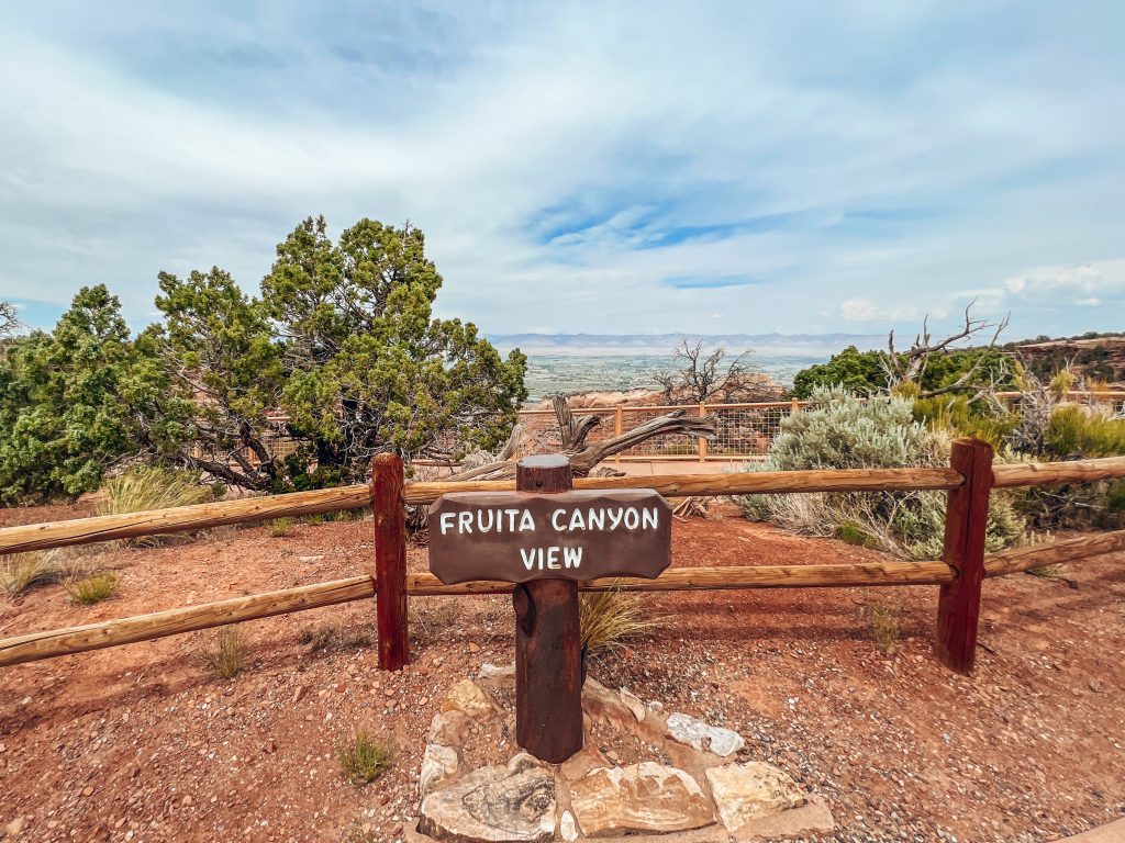 Fruita Canyon Overlook Colorado National Monument