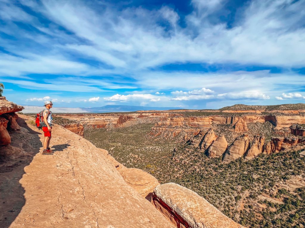 Tim on the Coke Ovens Trail Colorado National Monument