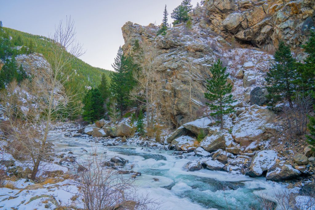 Golden Clear Creek Canyon