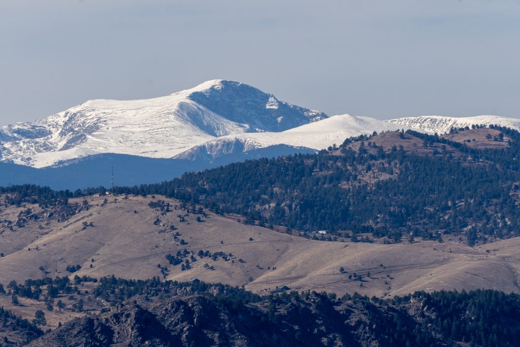 Mountain Views from Lookout Mountain Colorado