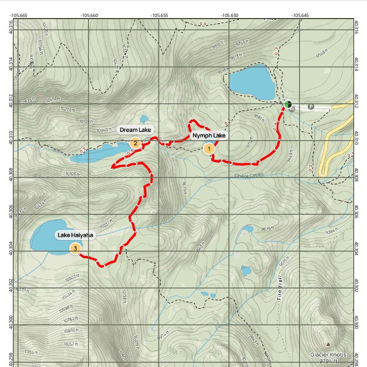 Lake Haiyaha Hike Map Page 001 Min Edited 