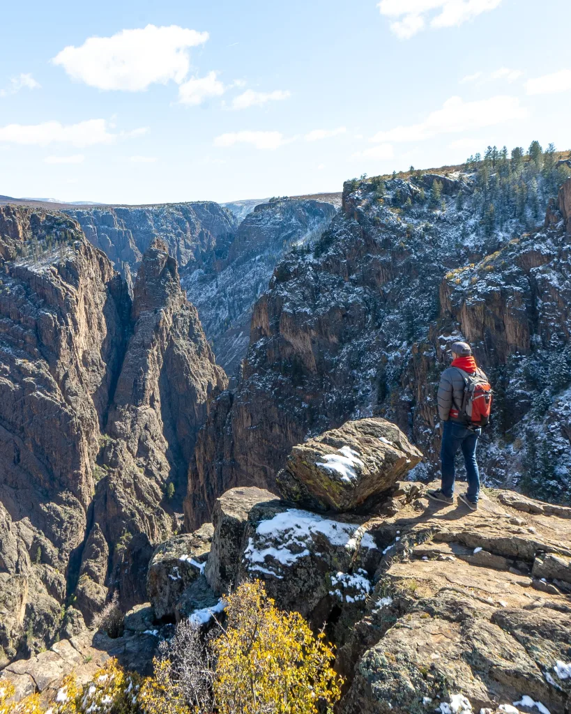 Cross Fissures View Black Canyon of the Gunnison National Park