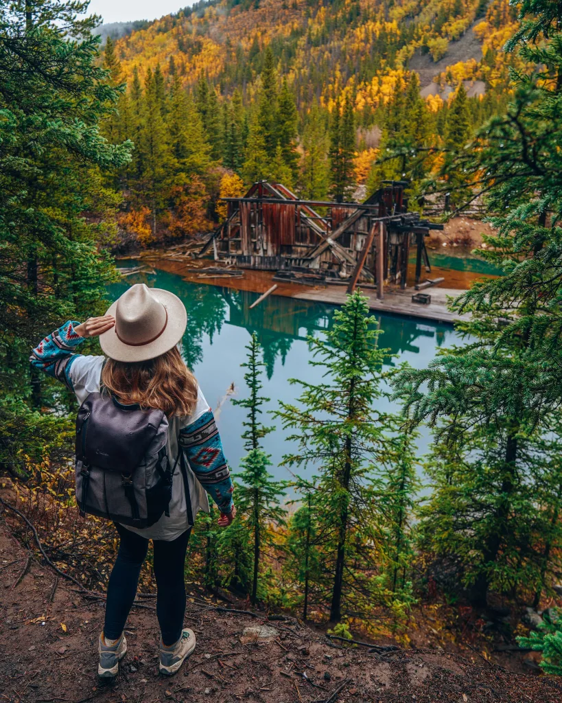 Reiling Dredge in Breckenridge, Colorado during fall